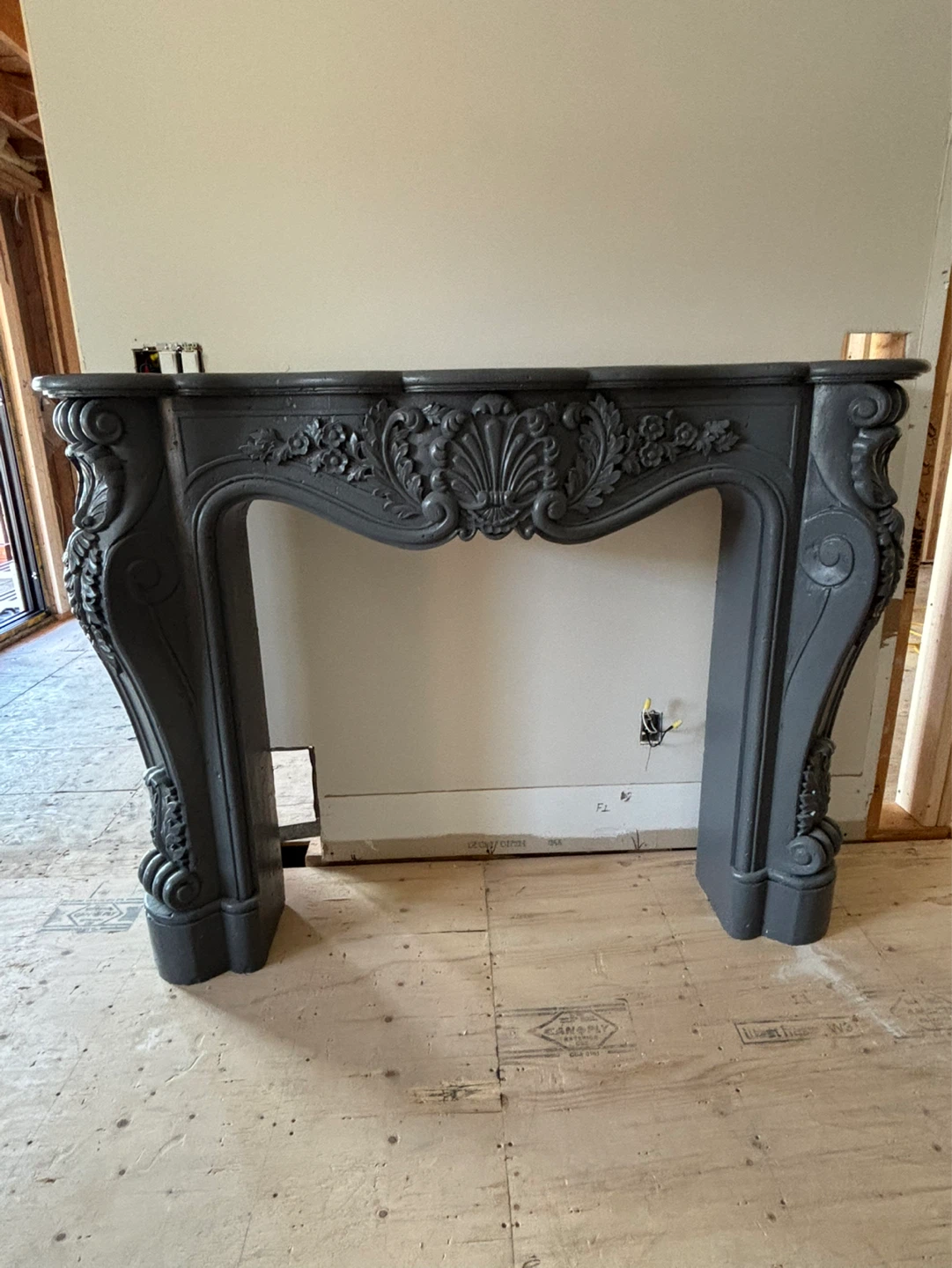 Ornate Fireplace Mantle - photo 2