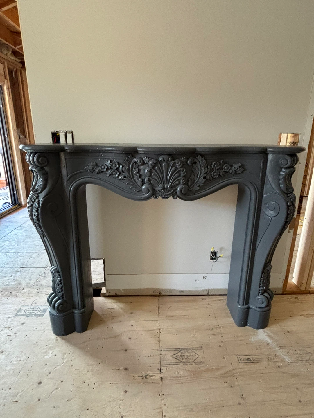 Ornate Fireplace Mantle
