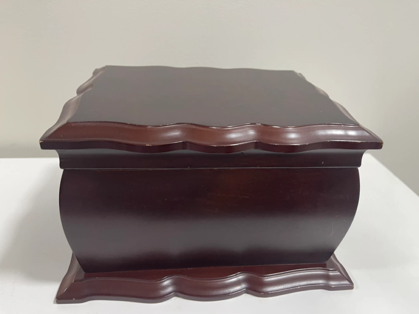 Bombay Wooden Hinged Box with Photo Frame