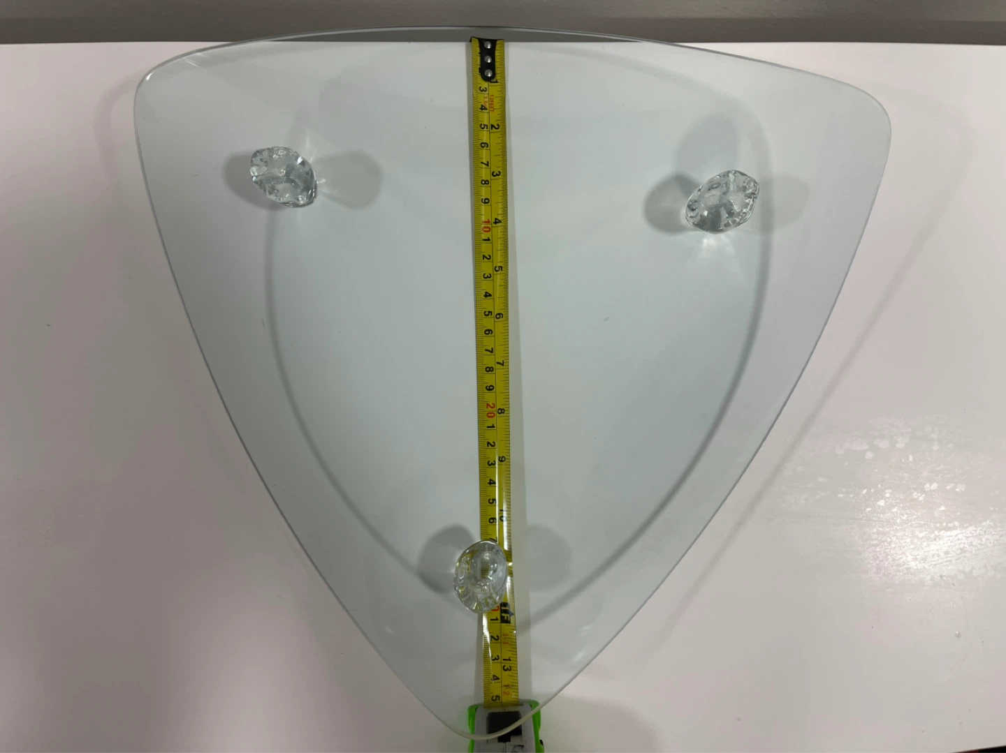 Glass Corner Shelf