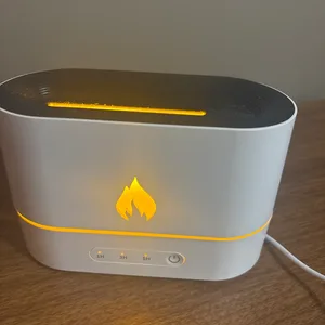 ⚽ Flame Effect Diffuser with Timer Settings