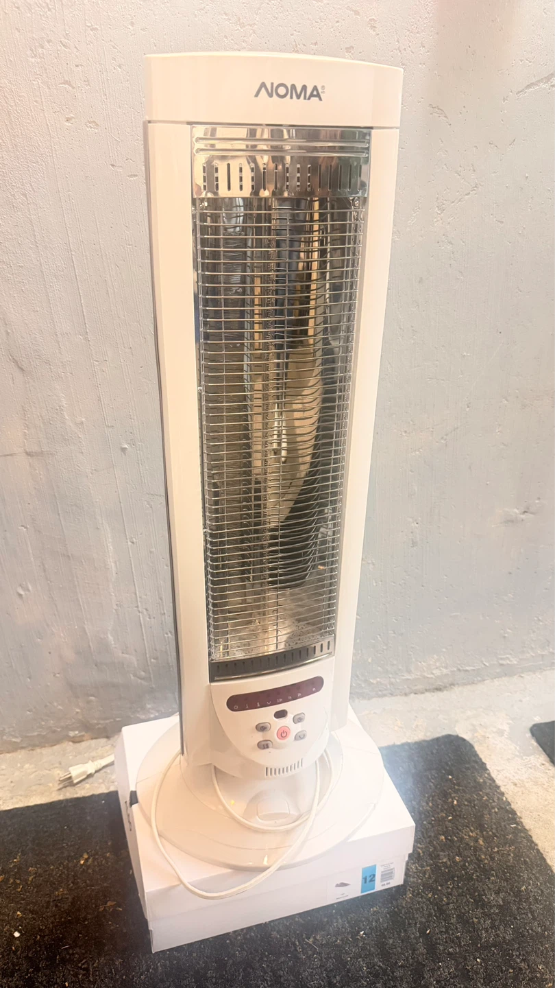 Noma White Tower Heater - photo 3