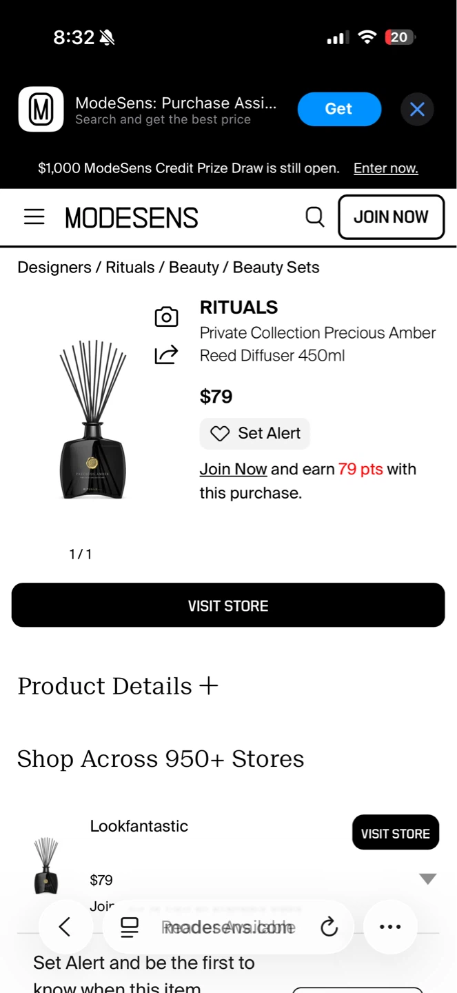 Rituals Private Wild Fig Reed Diffuser (gorgeous bottle) - photo 4