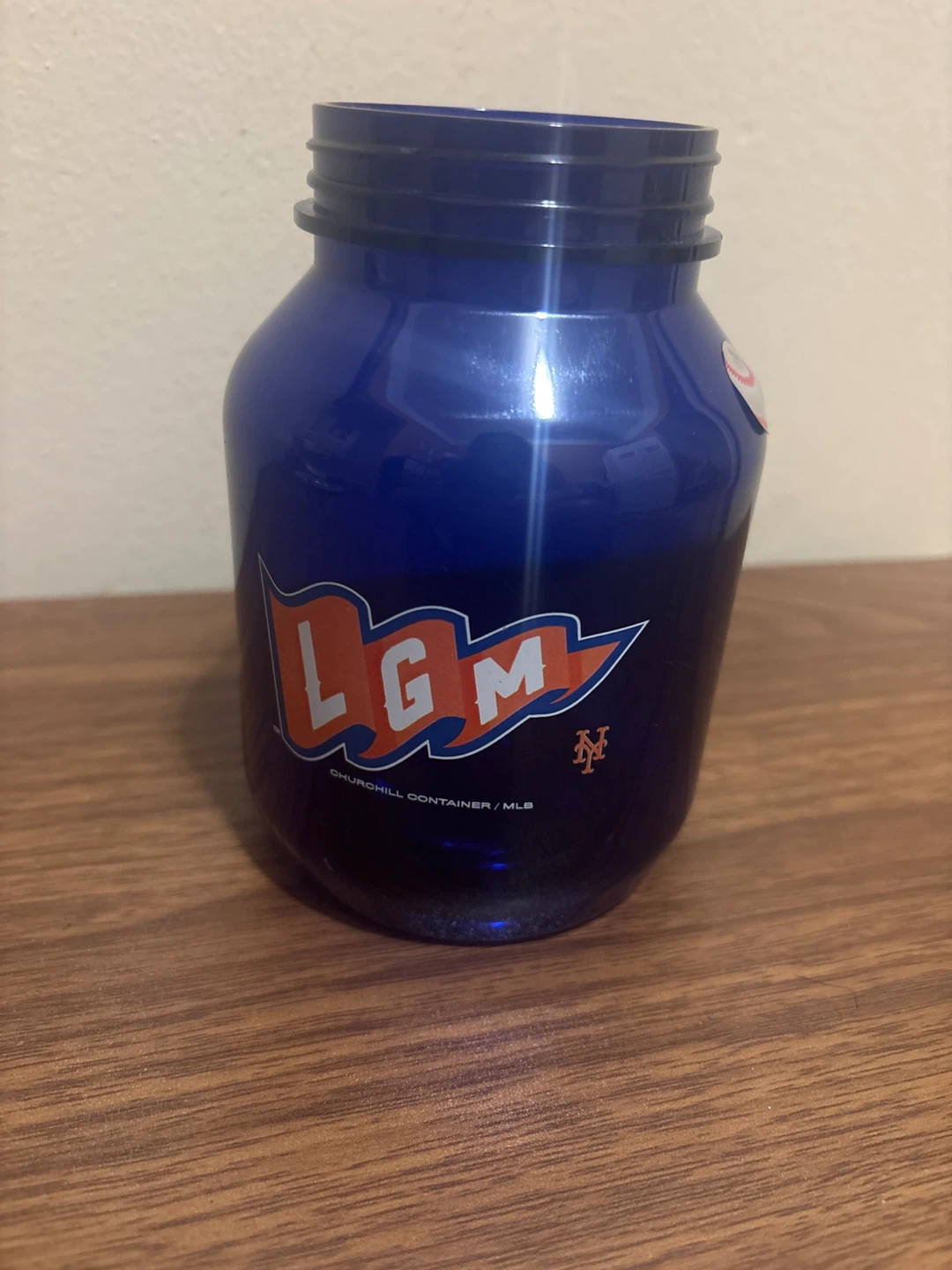 ⚽ New York Mets "LGM" Churchill Container
