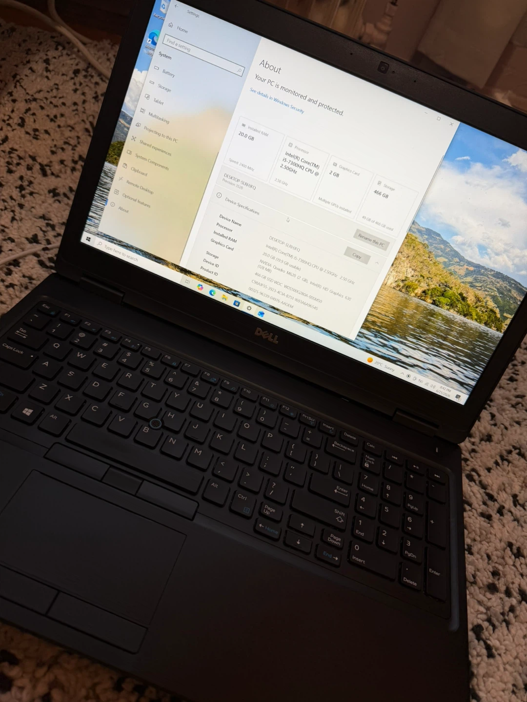 Dell laptop