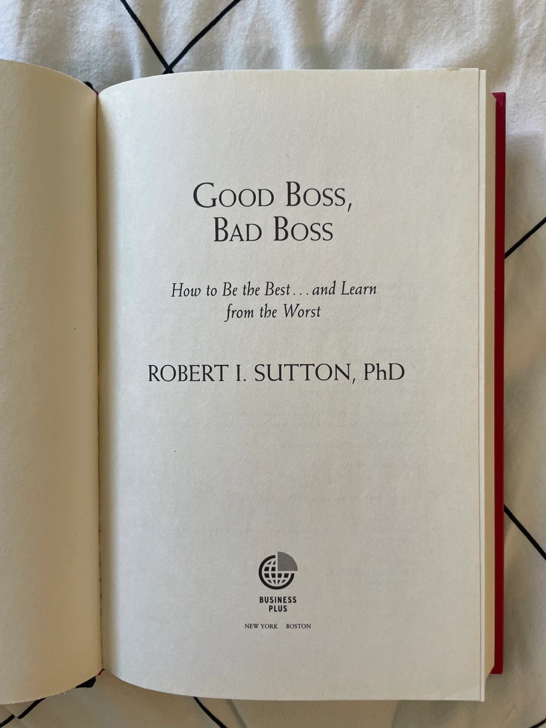 ⚽️ good boss bad boss book