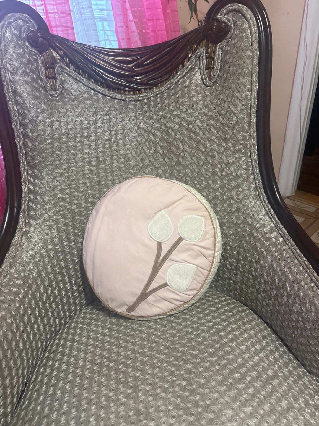⚽ Set of 2 Round Decorative Pillows - photo 4