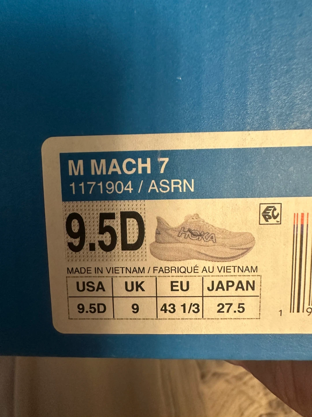 Hoka Mach 7 Running Shoes Size 9.5D - photo 4