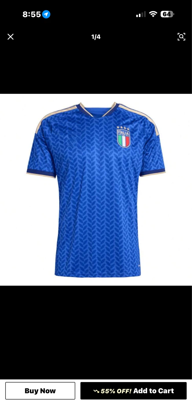 Italy National Football Team Jersey