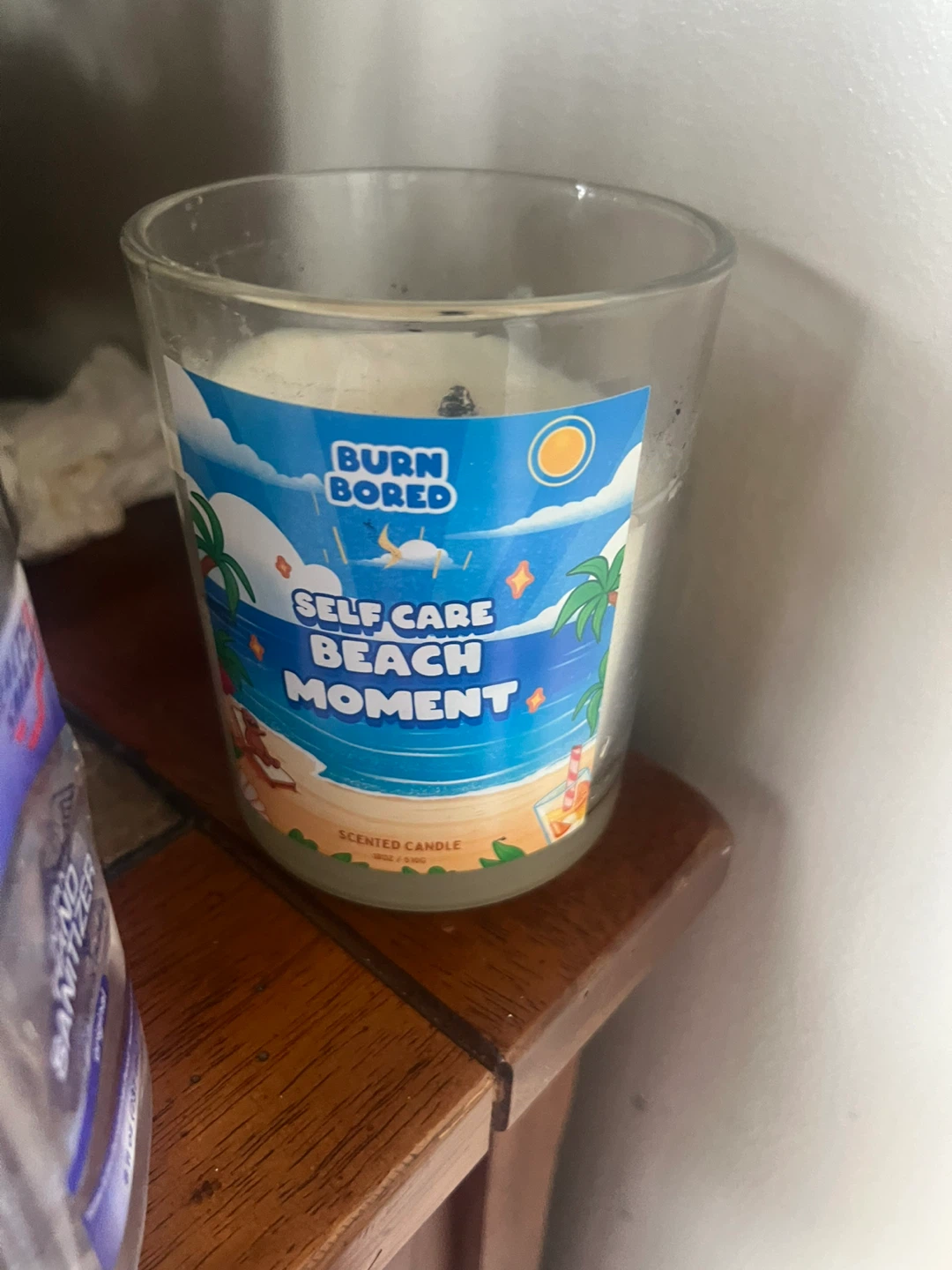 Self Care Beach Moment Scented Candle ⚽