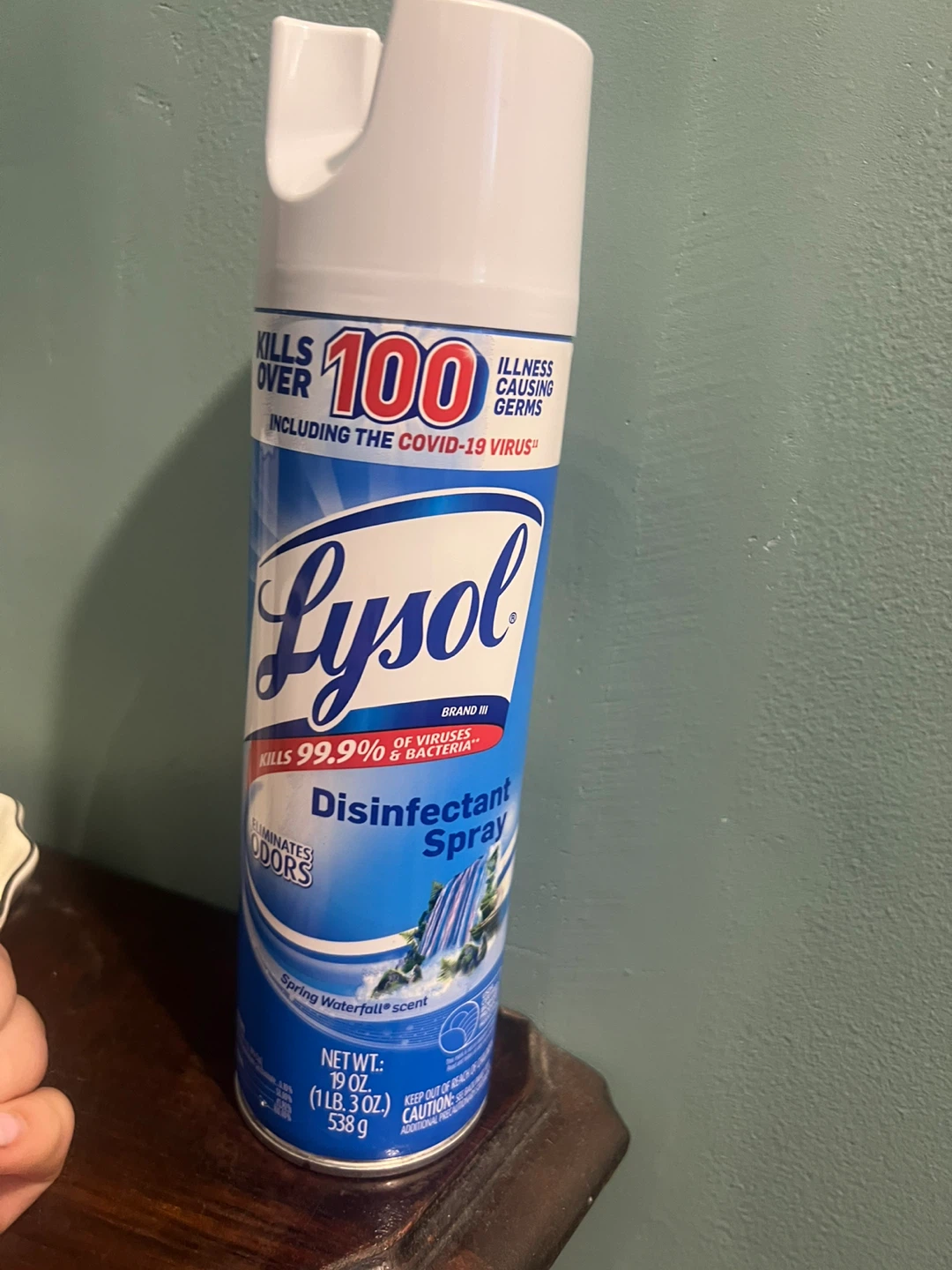 Lysol Disinfectant Spray - Spring Waterfall Scent ⚽