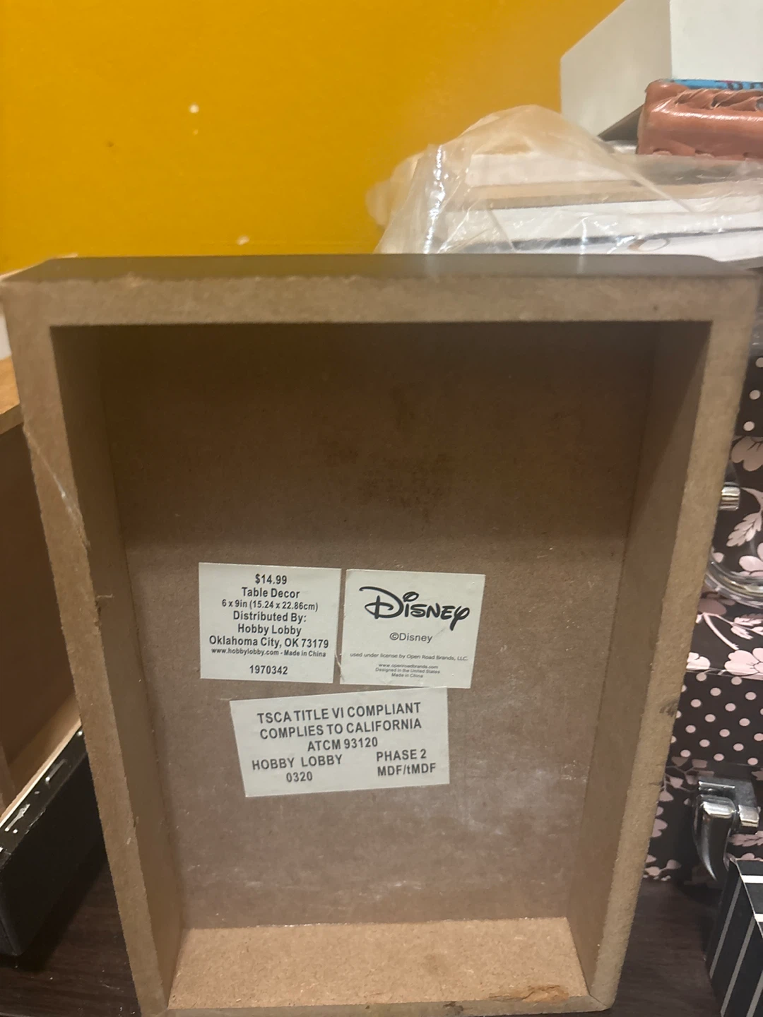 ⚽ Disney "love." Tabletop Decor Sign - photo 2