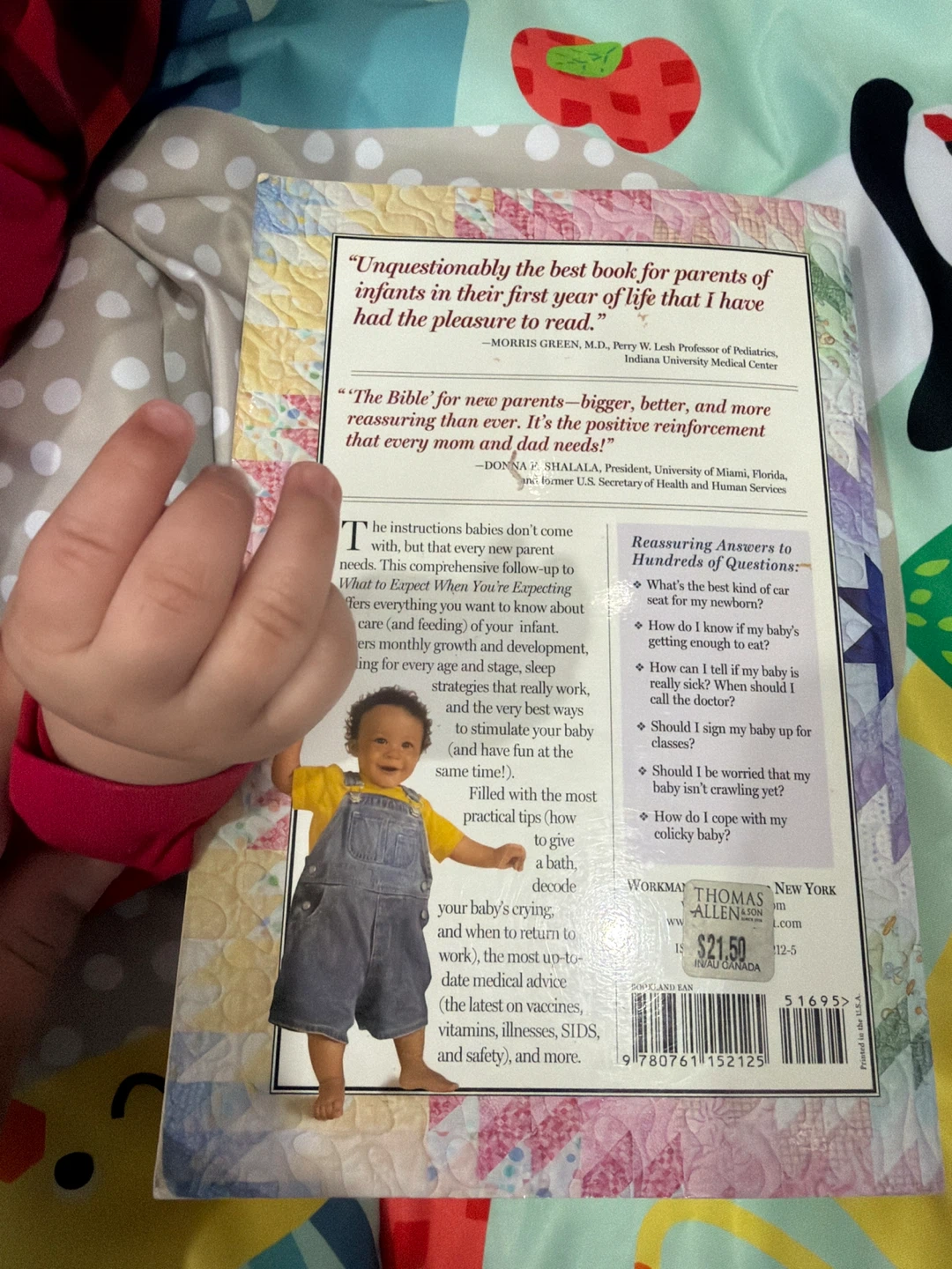 What to Expect The First Year Babycare Book - photo 3