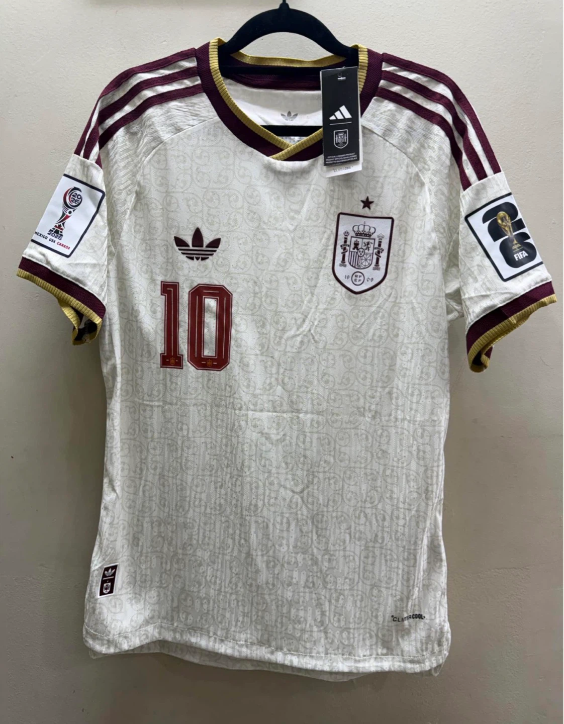 Spain National Football Team Jersey Lamine Yamal #10