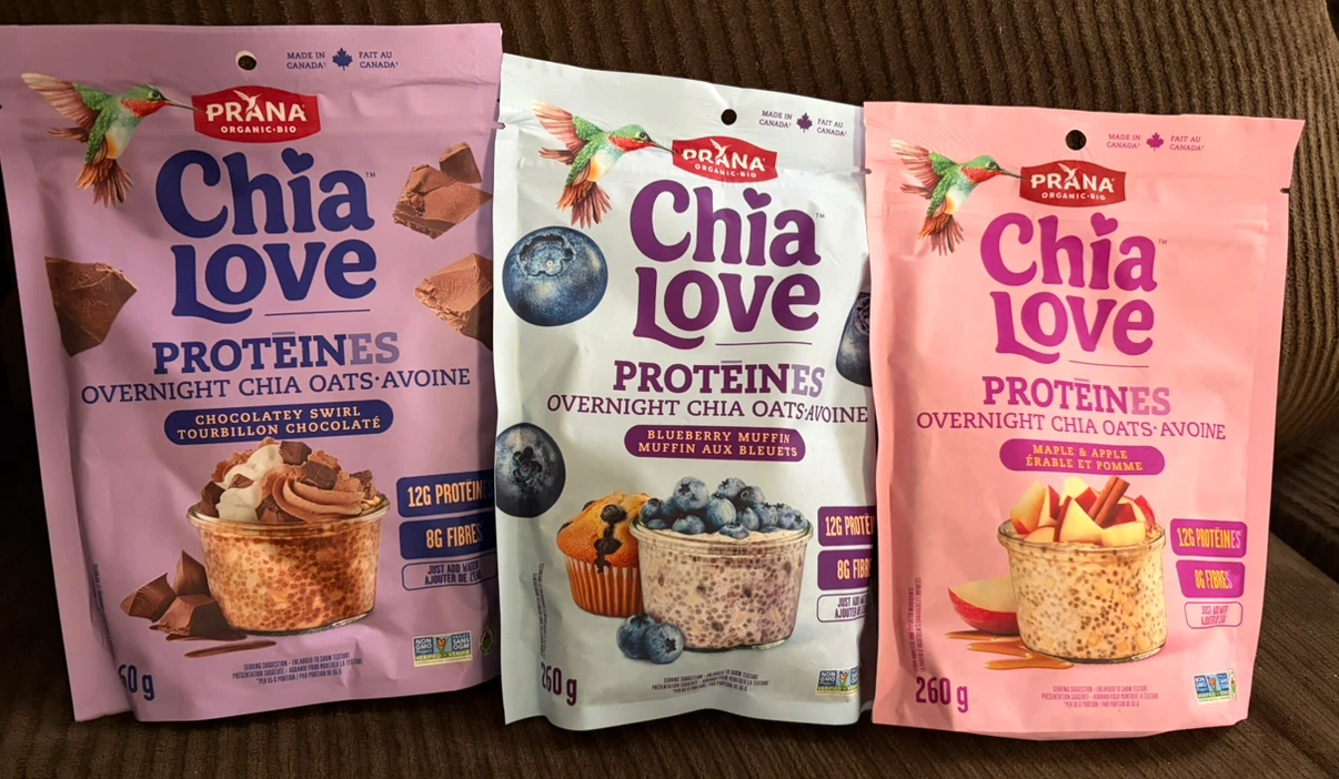 Prana Chia Love Protein Overnight Oats