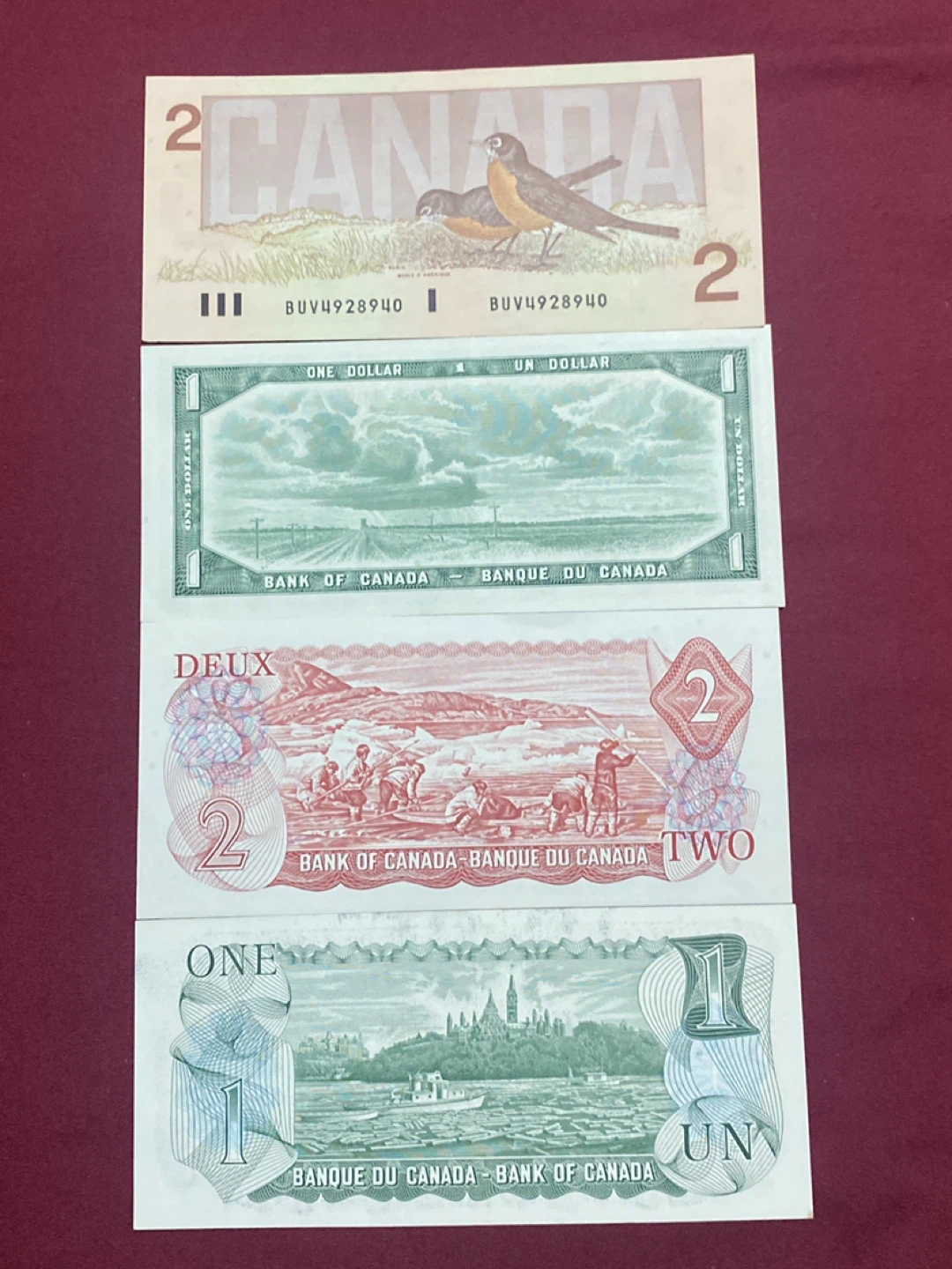 Collection of Canadian Banknotes - photo 2