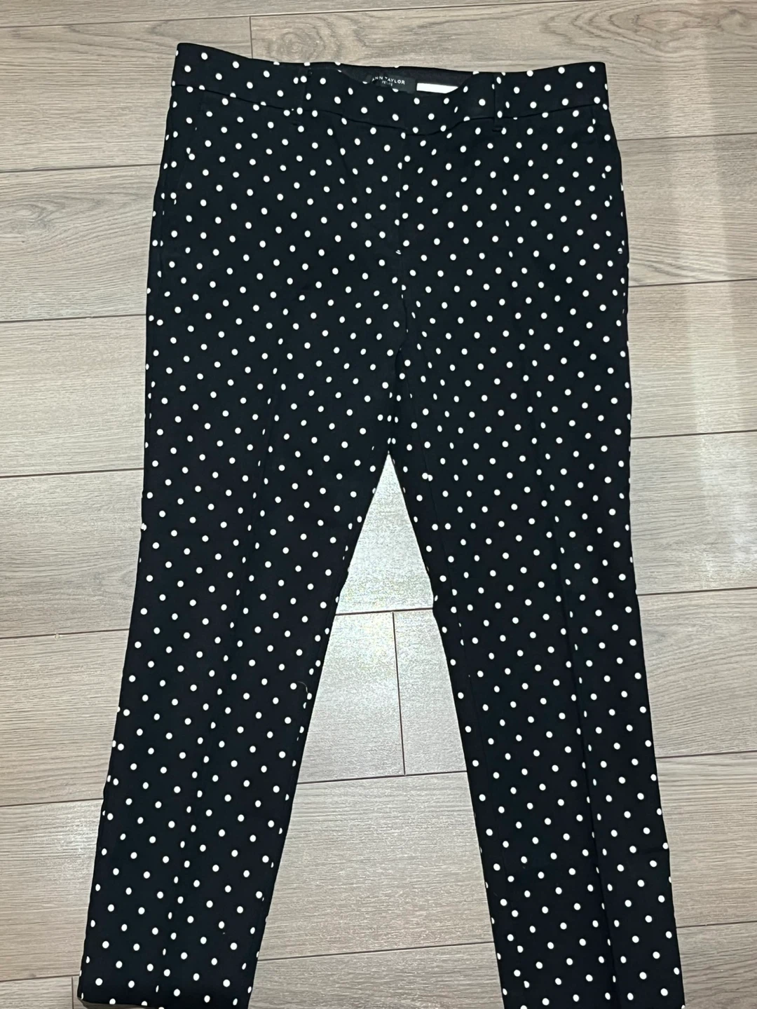 Ann Taylor Petite Polka Dot Pants