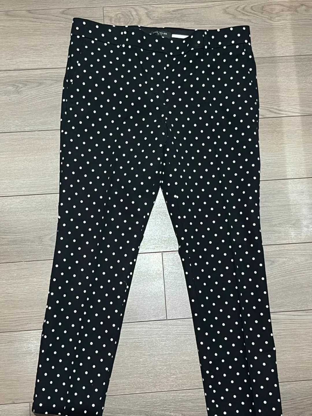 Ann Taylor Petite Polka Dot Pants