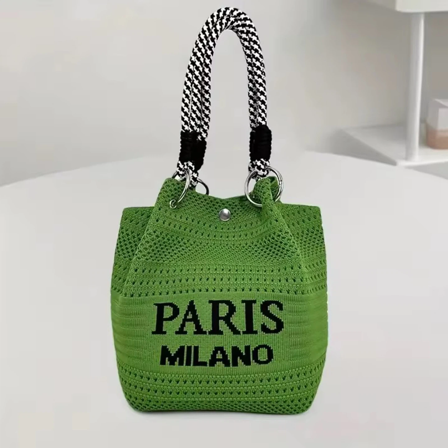 Crocheted Bucket Bag "Paris Milano"