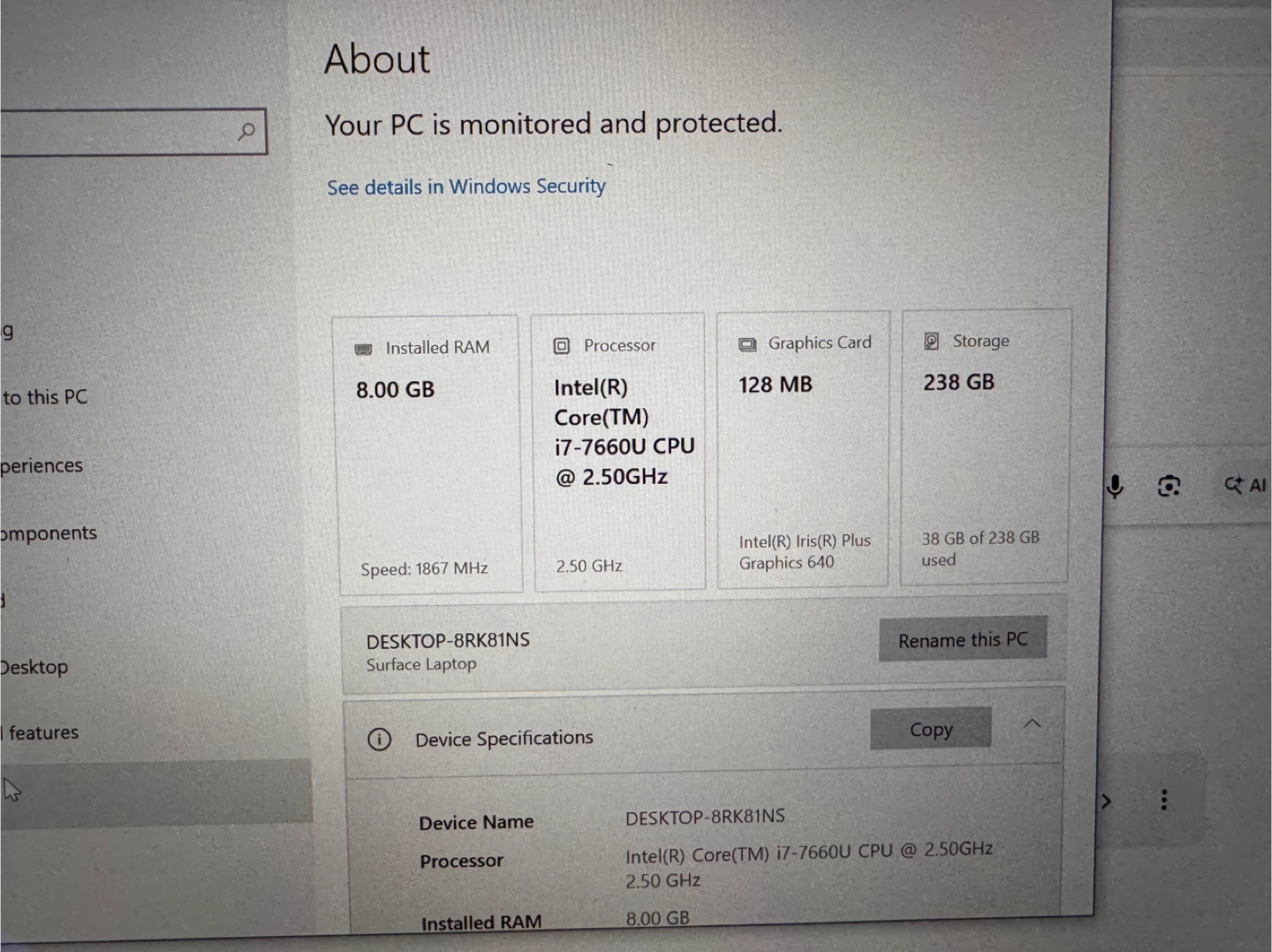 Microsoft Surface Laptop - photo 4