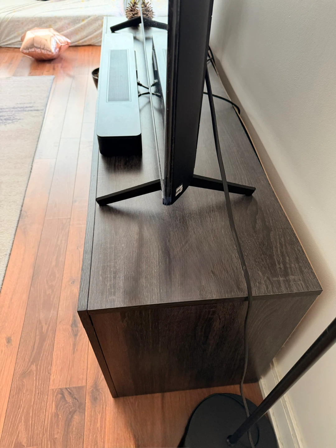 Dark Wood Entertainment Unit - 60" Long - photo 4