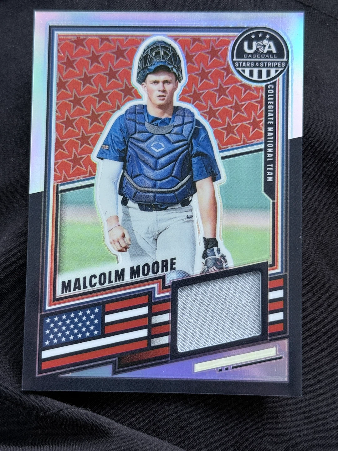 2023 Panini USA Collegiate National Team Malcolm Moore
