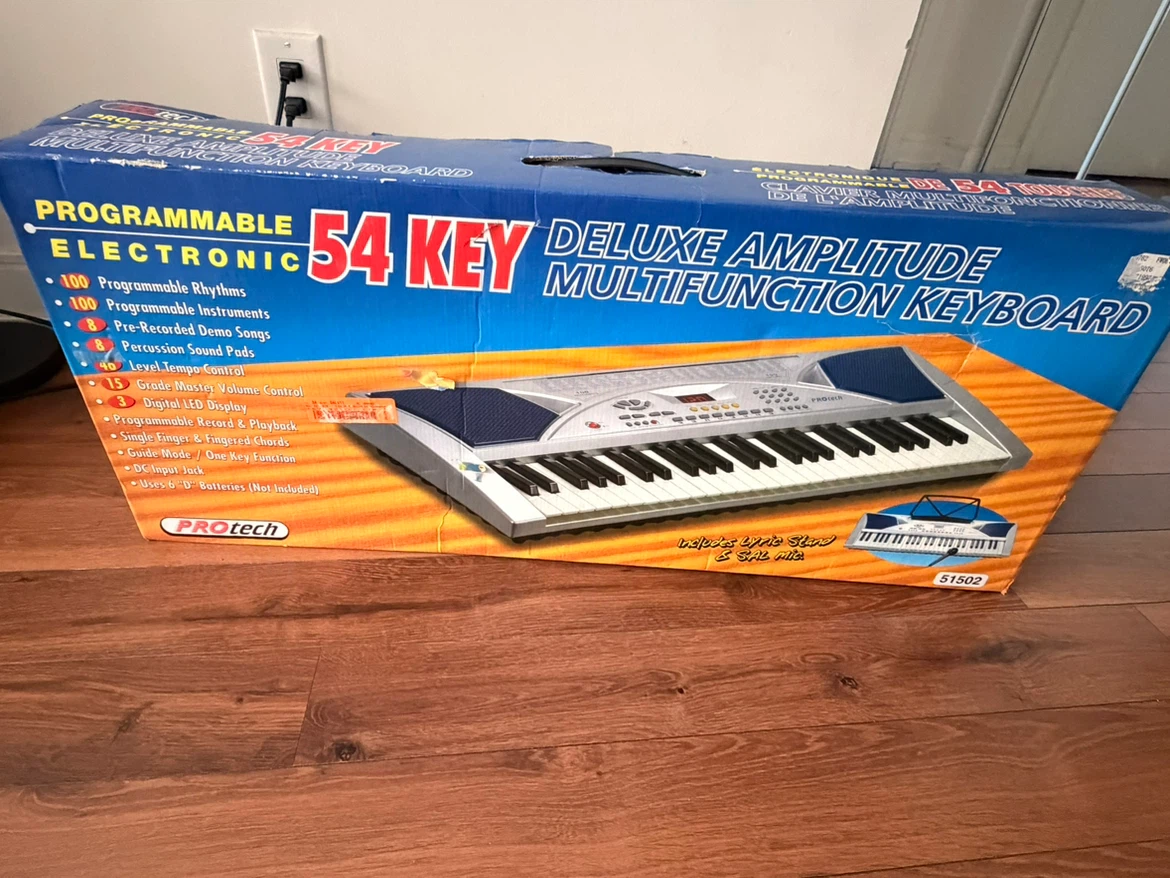 Protech 54 Key Programmable Electronic Keyboard - photo 2