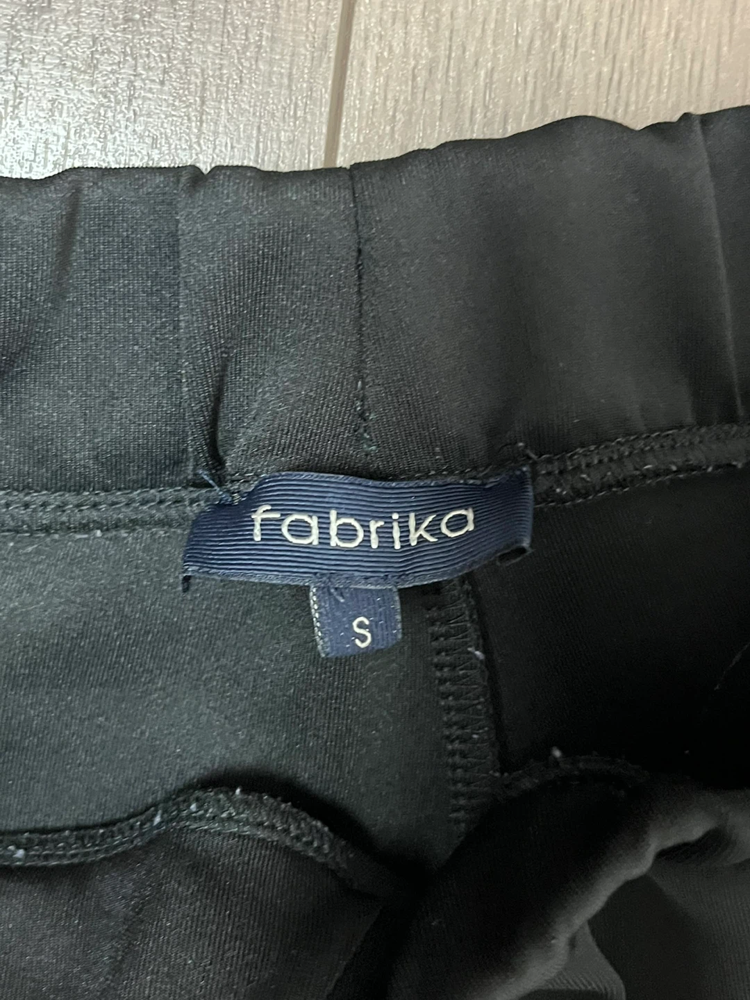 Fabrika Black Track Pants Size S - photo 4
