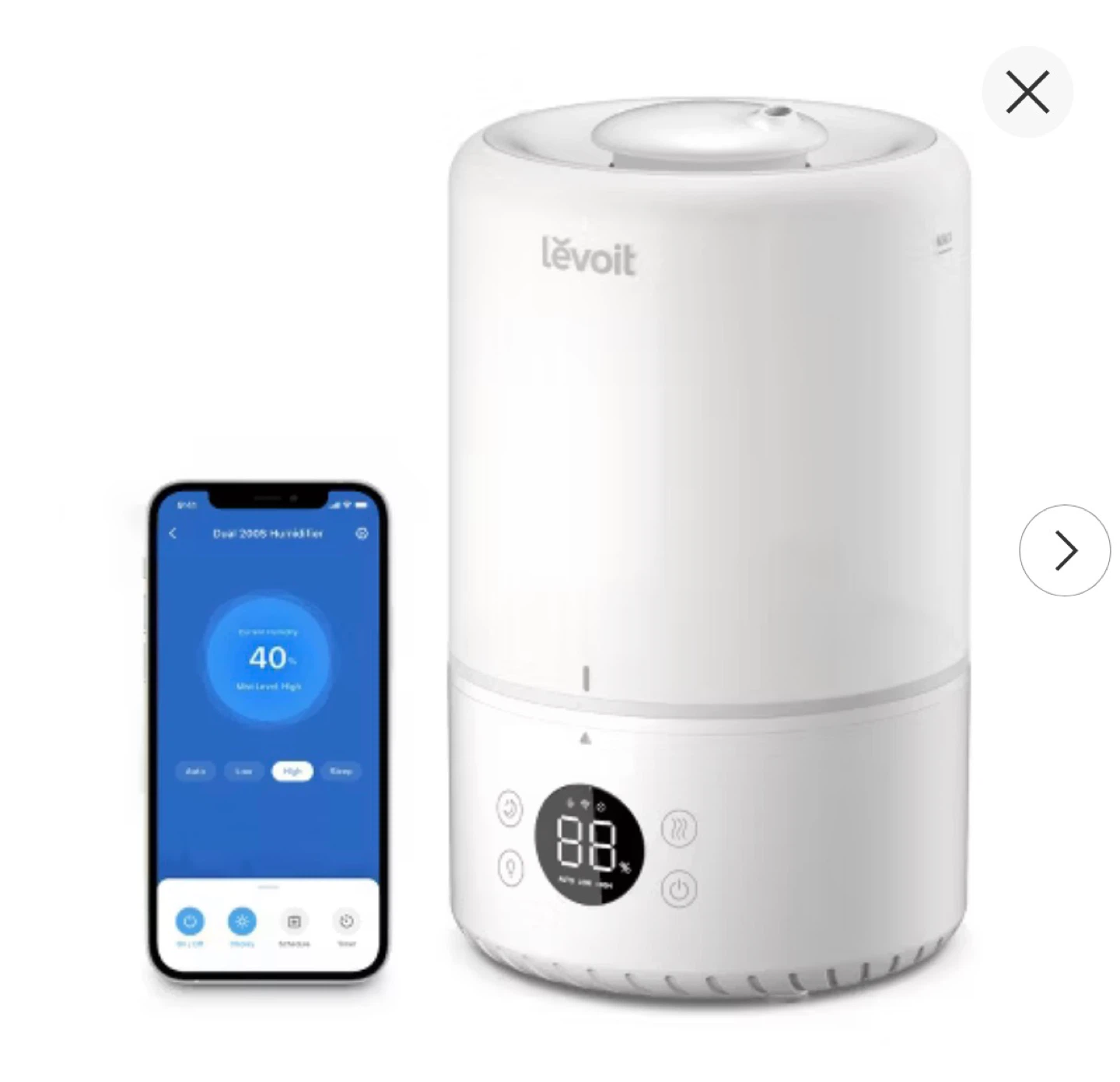 Levoit 200S Dual Smart Top Fill Humidifier