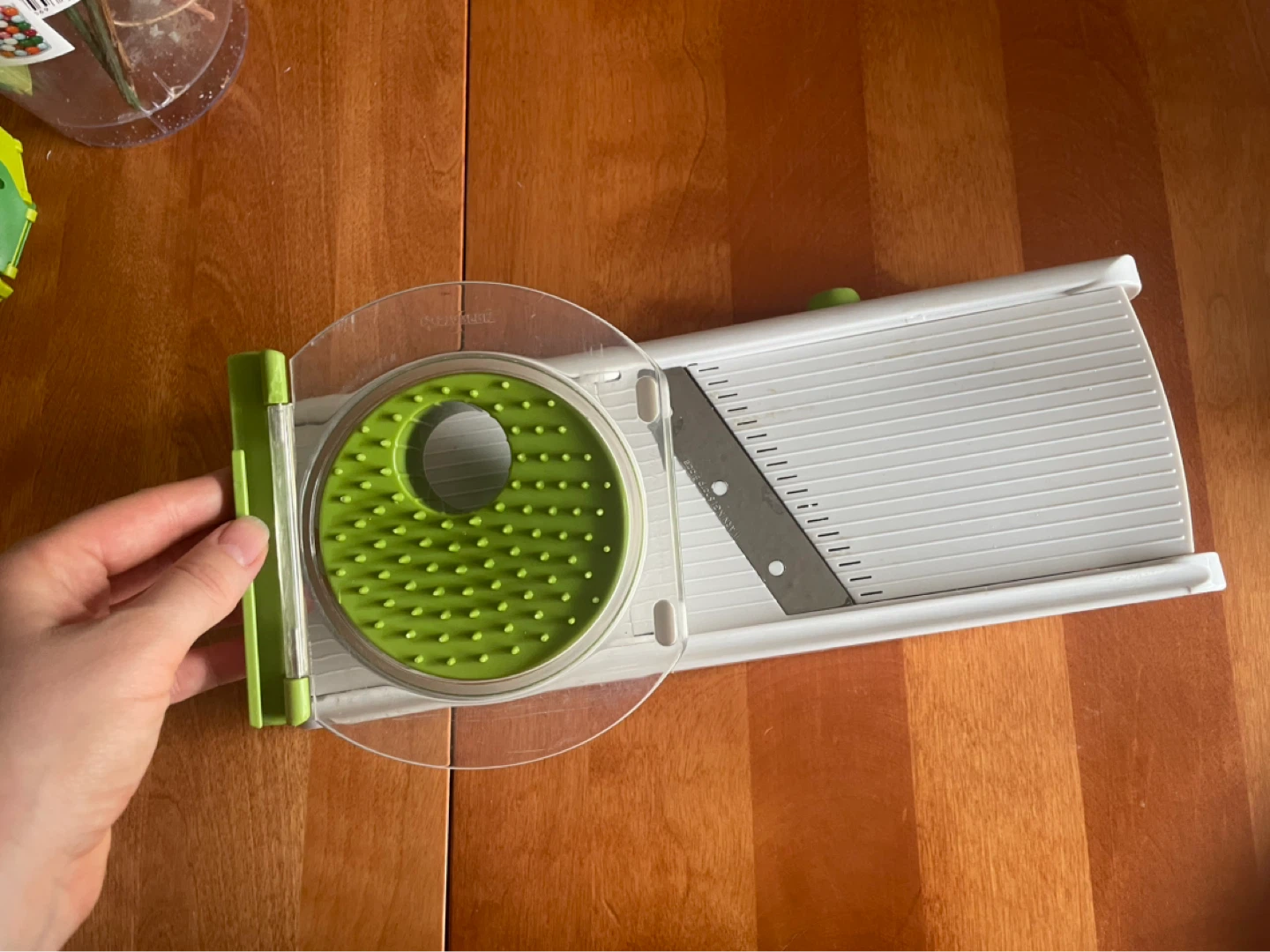White Mandoline Slicer ⚽ - photo 2