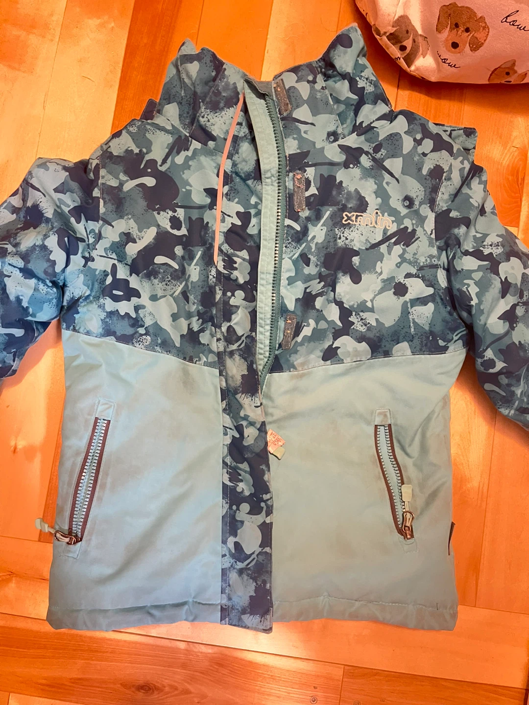 Girls Camo Winter Jacket