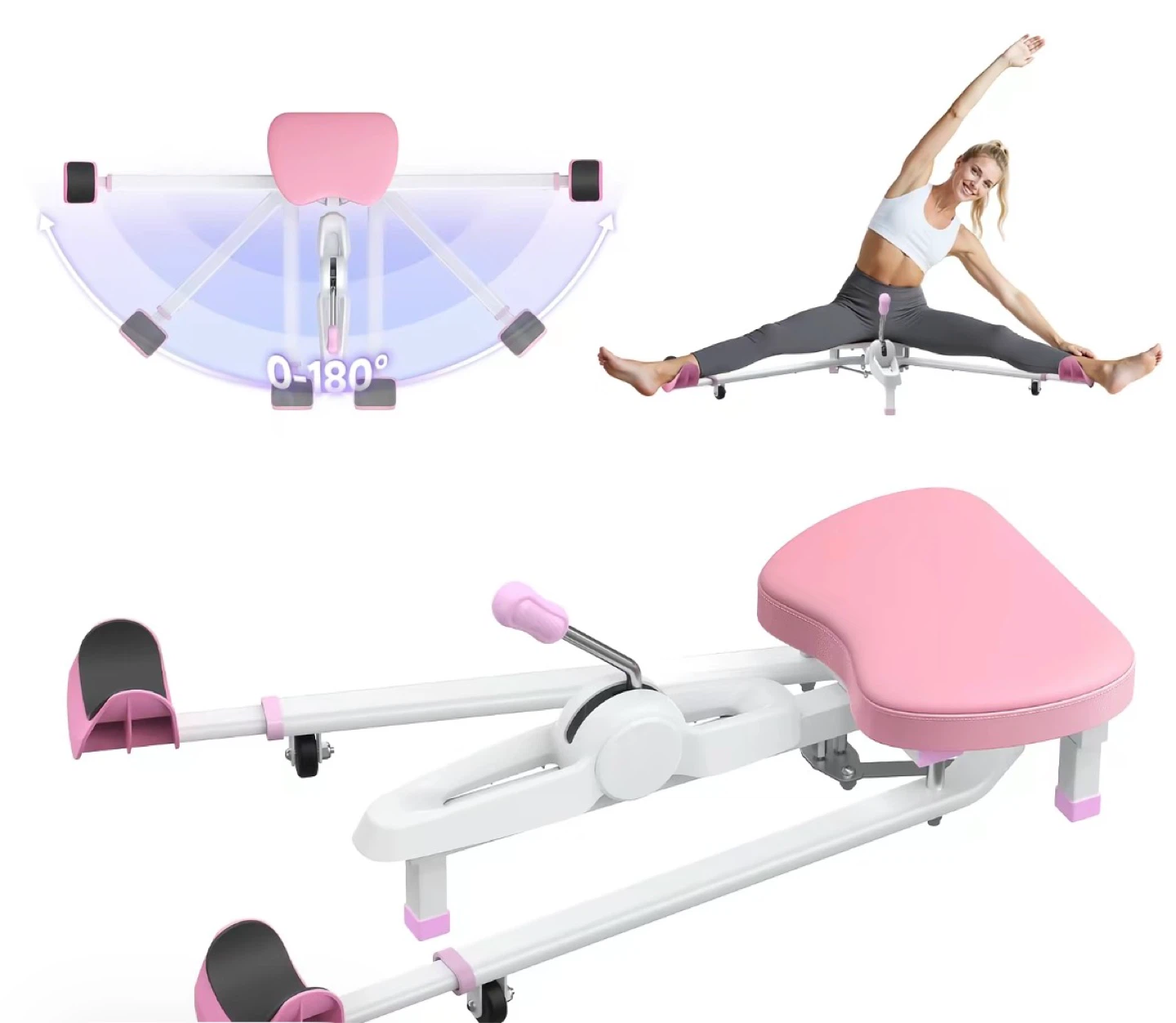 Merach Split Machine Leg Stretcher Splits Trainer PINK