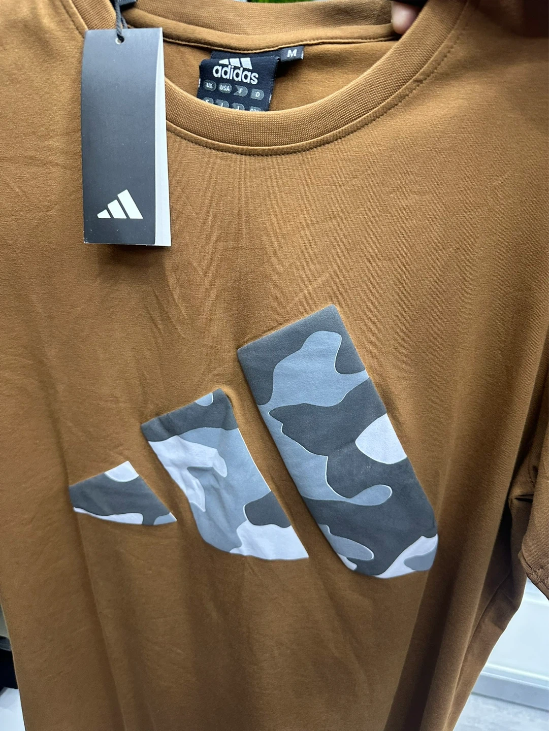 Adidas Camo Logo T-Shirt