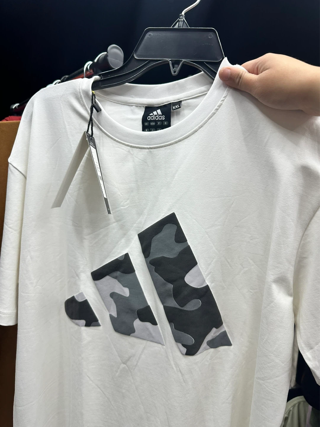 Adidas Camo Logo T-Shirt - photo 4