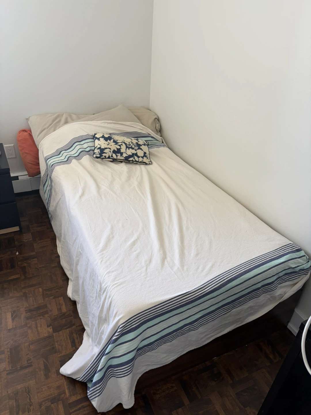 Twin Bed with storage and mattress - Moving Sale - photo 4