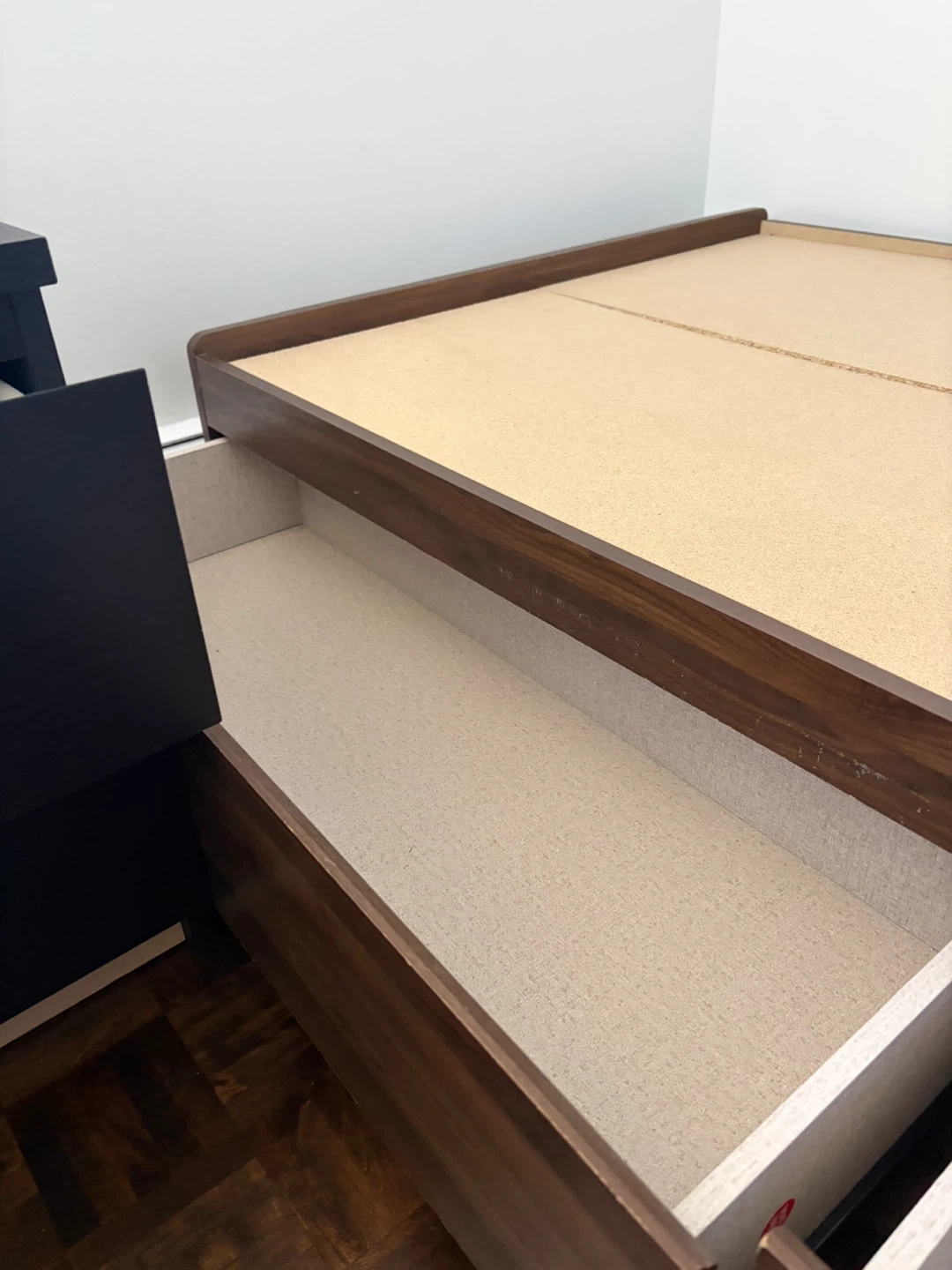 Twin Bed with storage and mattress - Moving Sale - photo 2