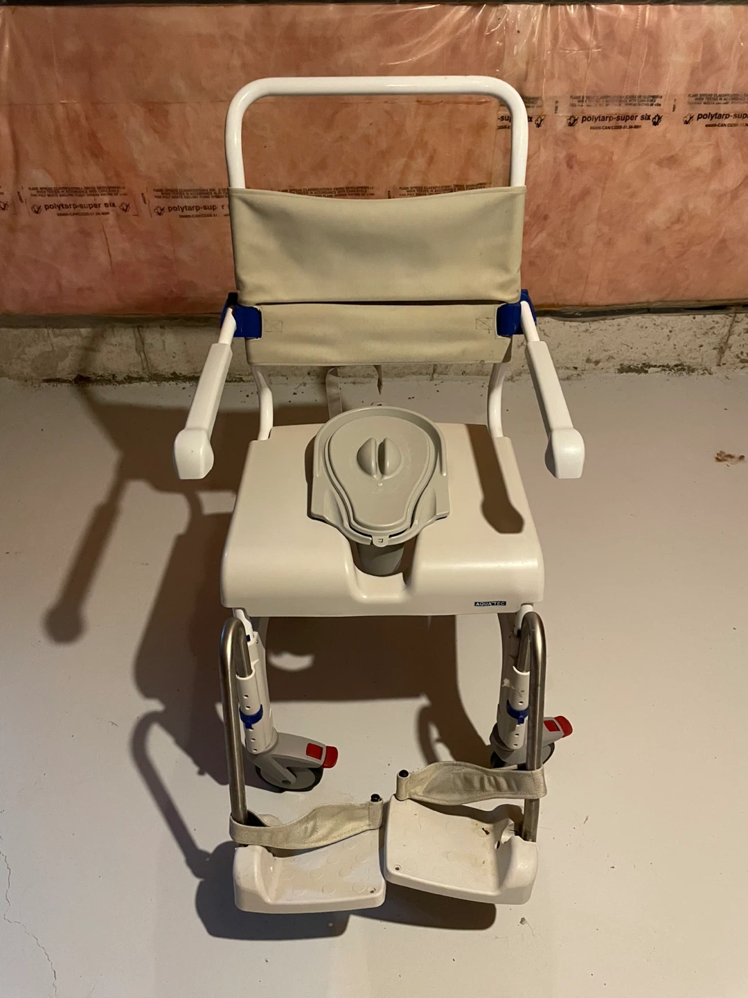 Shower Wheelchair with Commode
