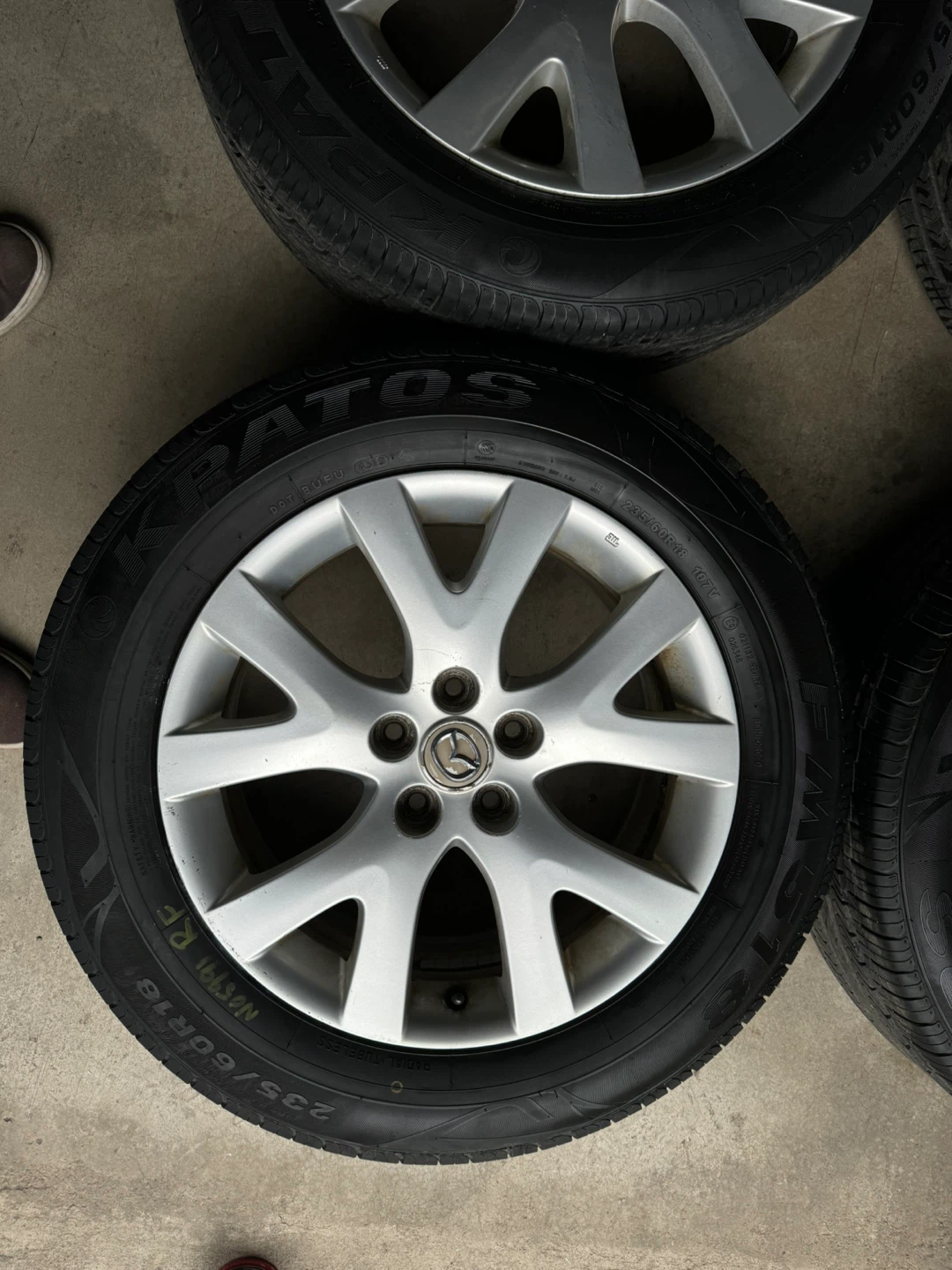 Mazda CX-7/CX-9/CX-5 OEM rims on all season tires - photo 3