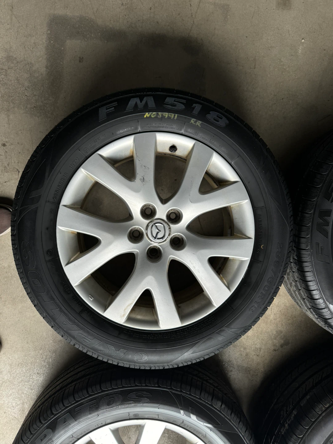 Mazda CX-7/CX-9/CX-5 OEM rims on all season tires - photo 2