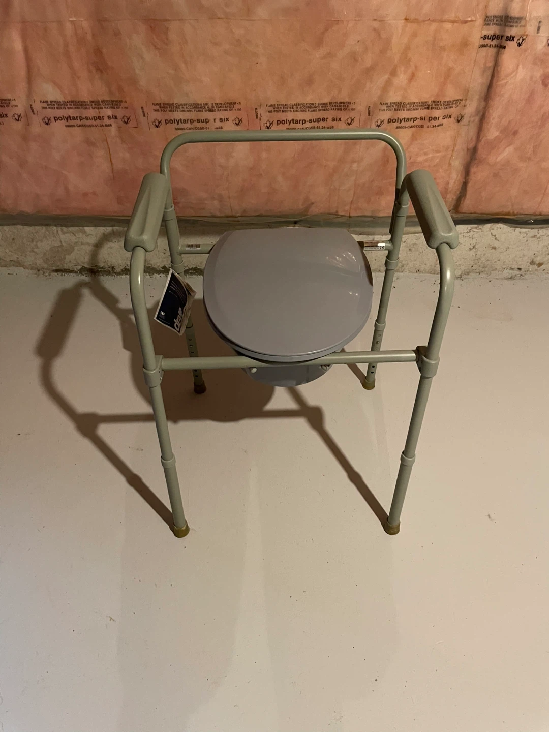 Drive Medical 3-in-1 Steel Commode