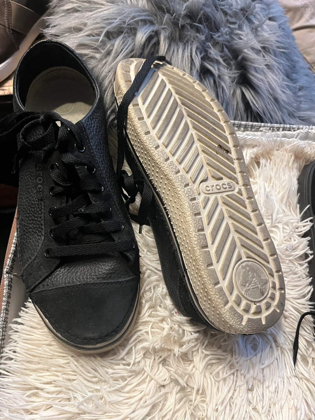 Crocs Black Sneakers