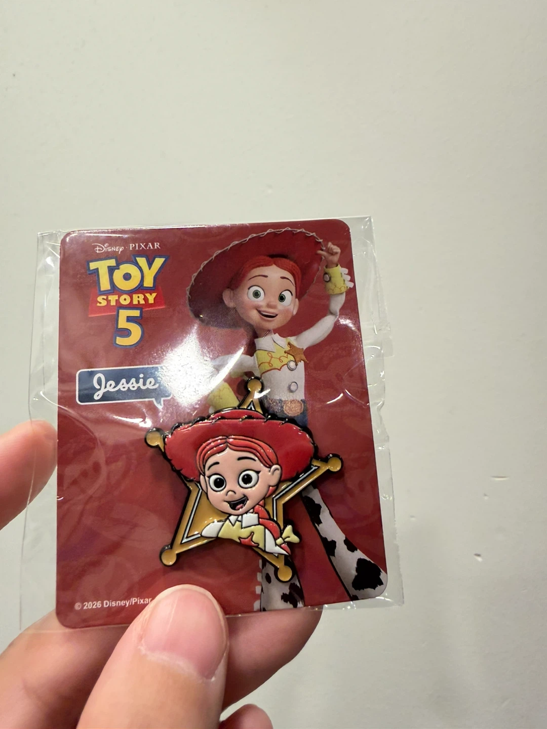 Disney Pixar Toy Story 5 Jessie Enamel Pin