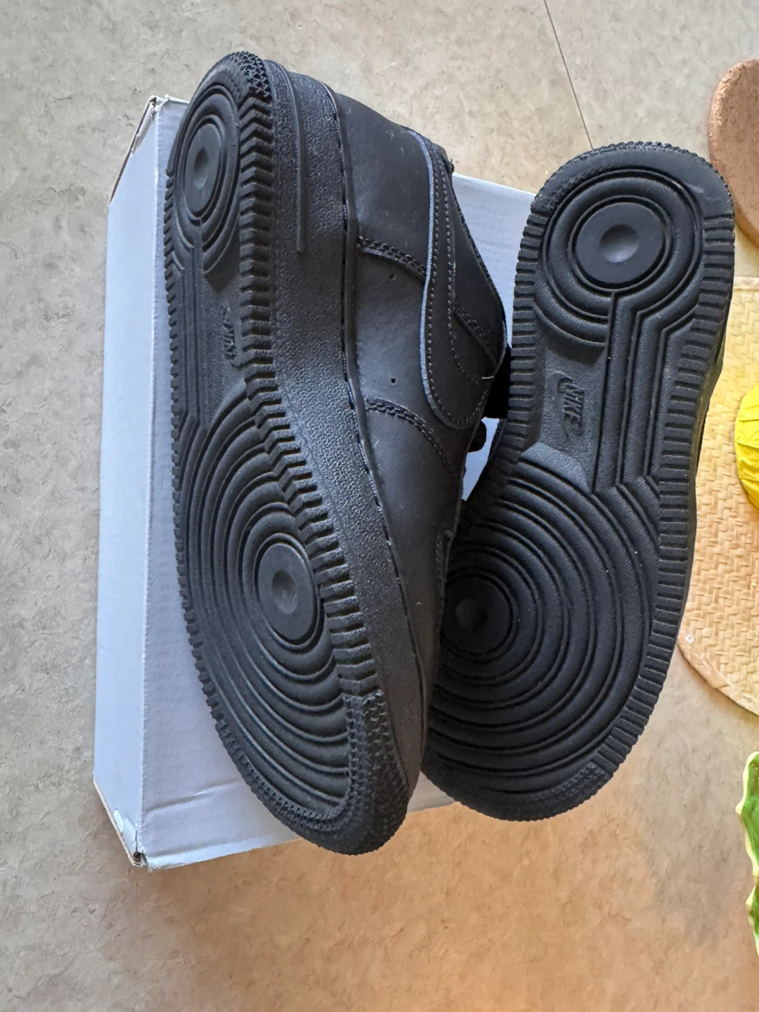 Nike Air Force 1 Youth Shoes Black - photo 3