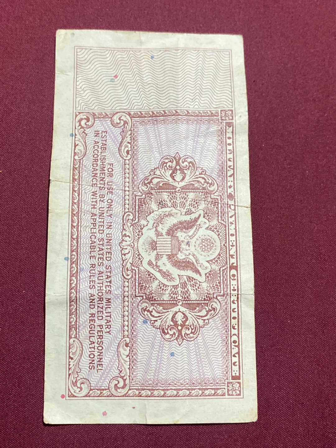 10 Cents Military Payment Certificate - photo 2