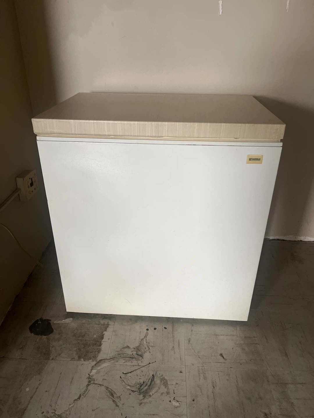 White Chest Freezer
