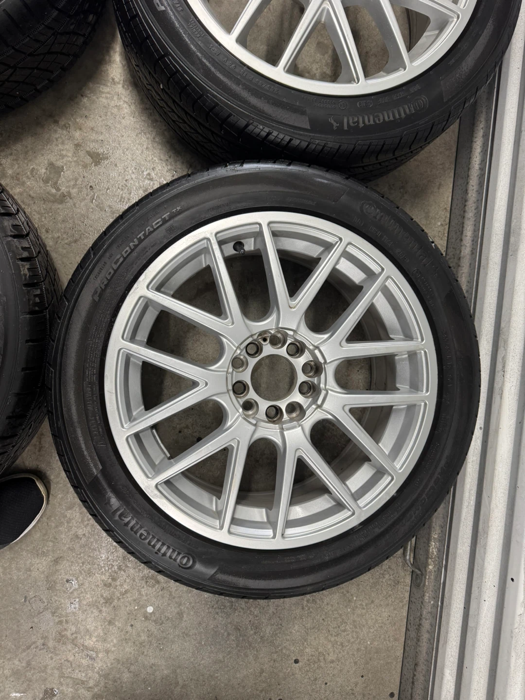 Audi/VW/Mercedes/ alloy rims on Continental all season tiess - photo 4