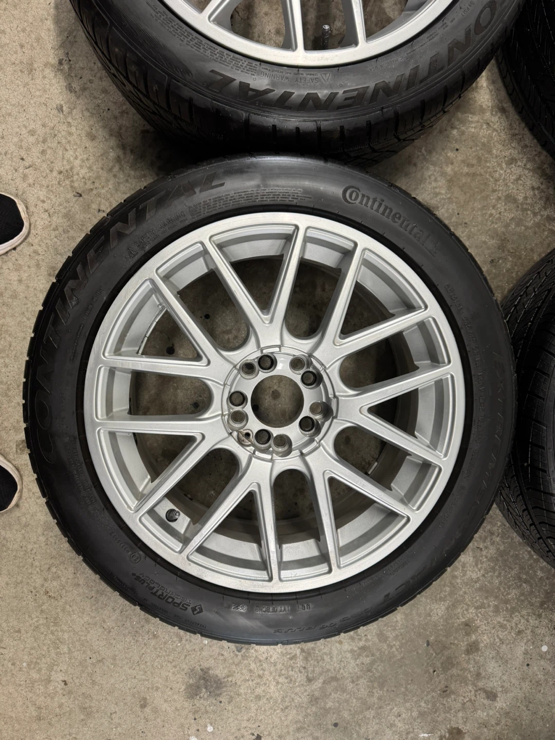 Audi/VW/Mercedes/ alloy rims on Continental all season tiess - photo 2