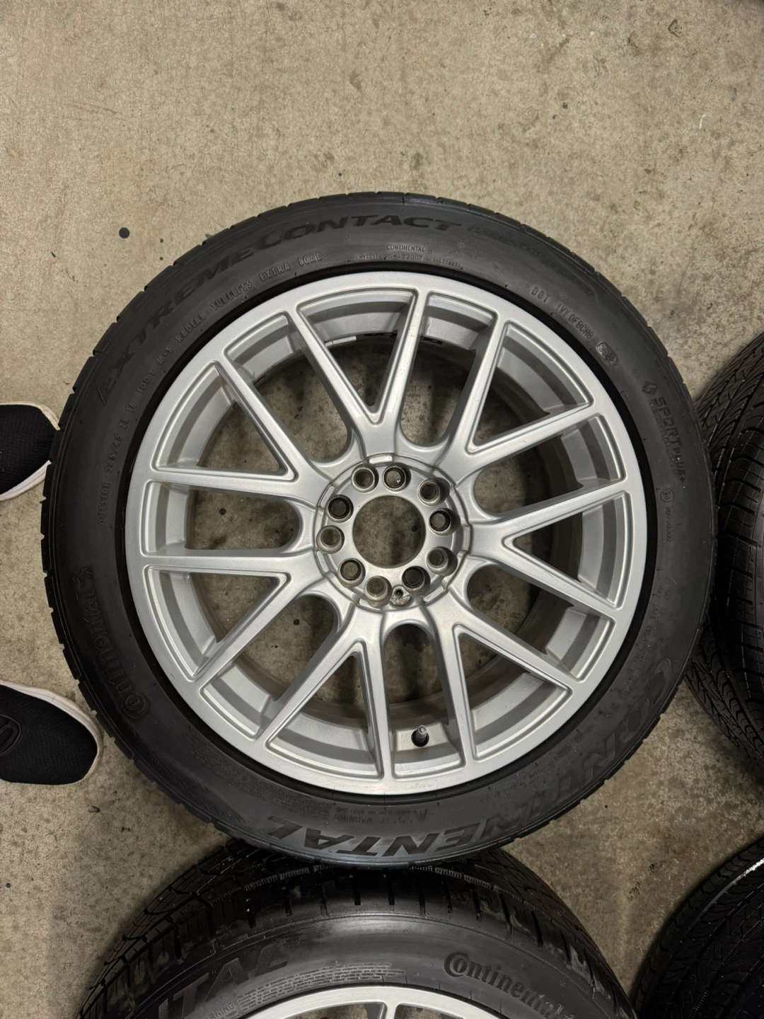 Audi/VW/Mercedes/ alloy rims on Continental all season tiess - photo 3
