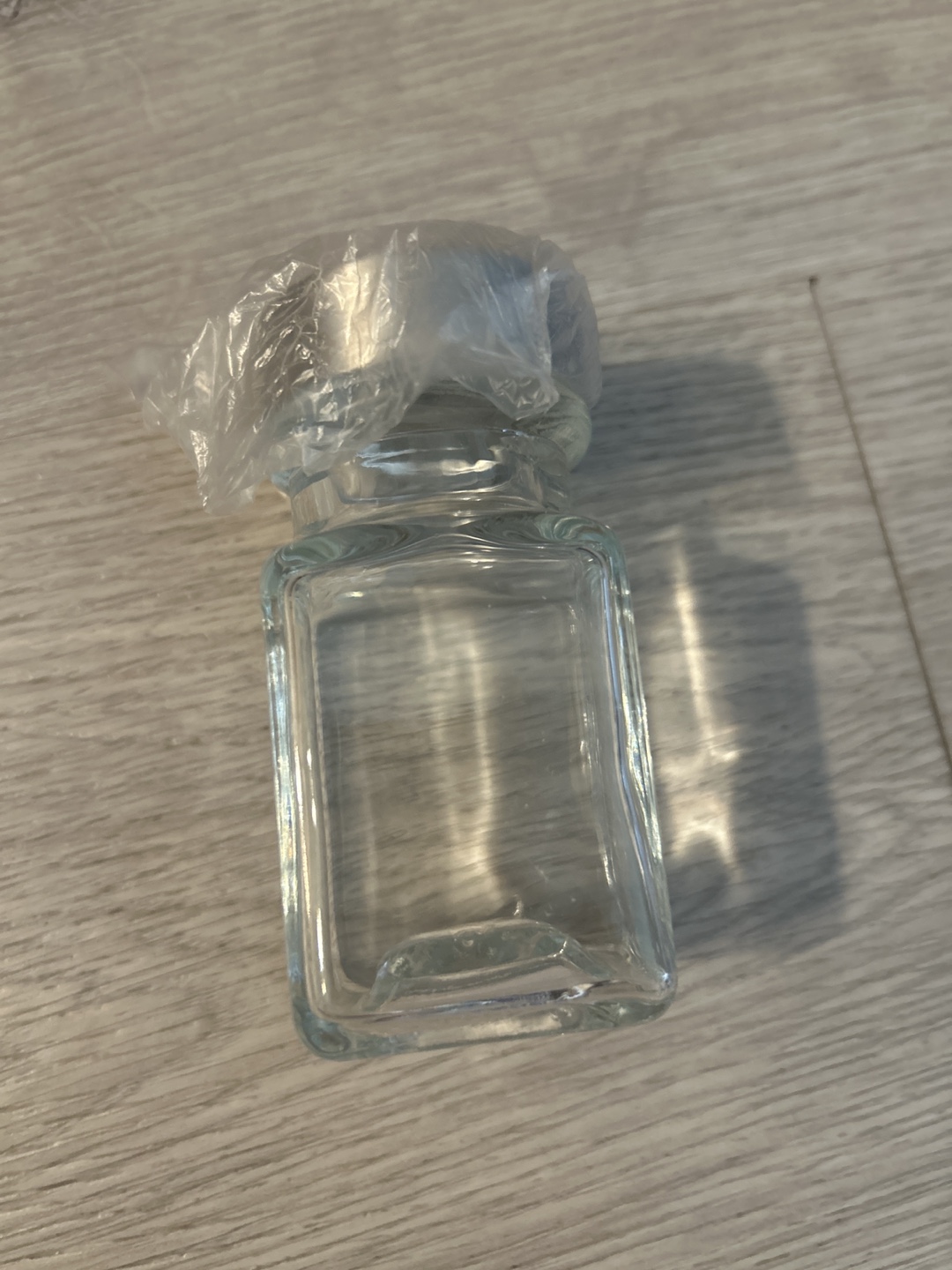 Salt/Spice Dispenser Glass Jar