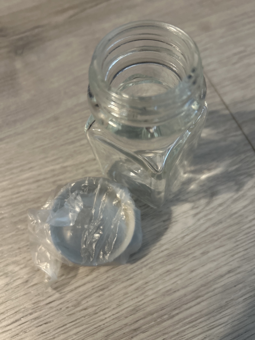 Salt/Spice Dispenser Glass Jar - photo 3